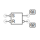 RS-Flipflop mit invertierten Eingängen