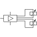 Proportional amplifier, 2-channel
