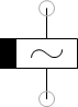 Relay coil with switch-off delay (AC)