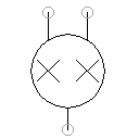 Two-filament lamp