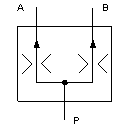 Flow divider valve